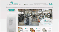 Desktop Screenshot of frankenberg.com.br
